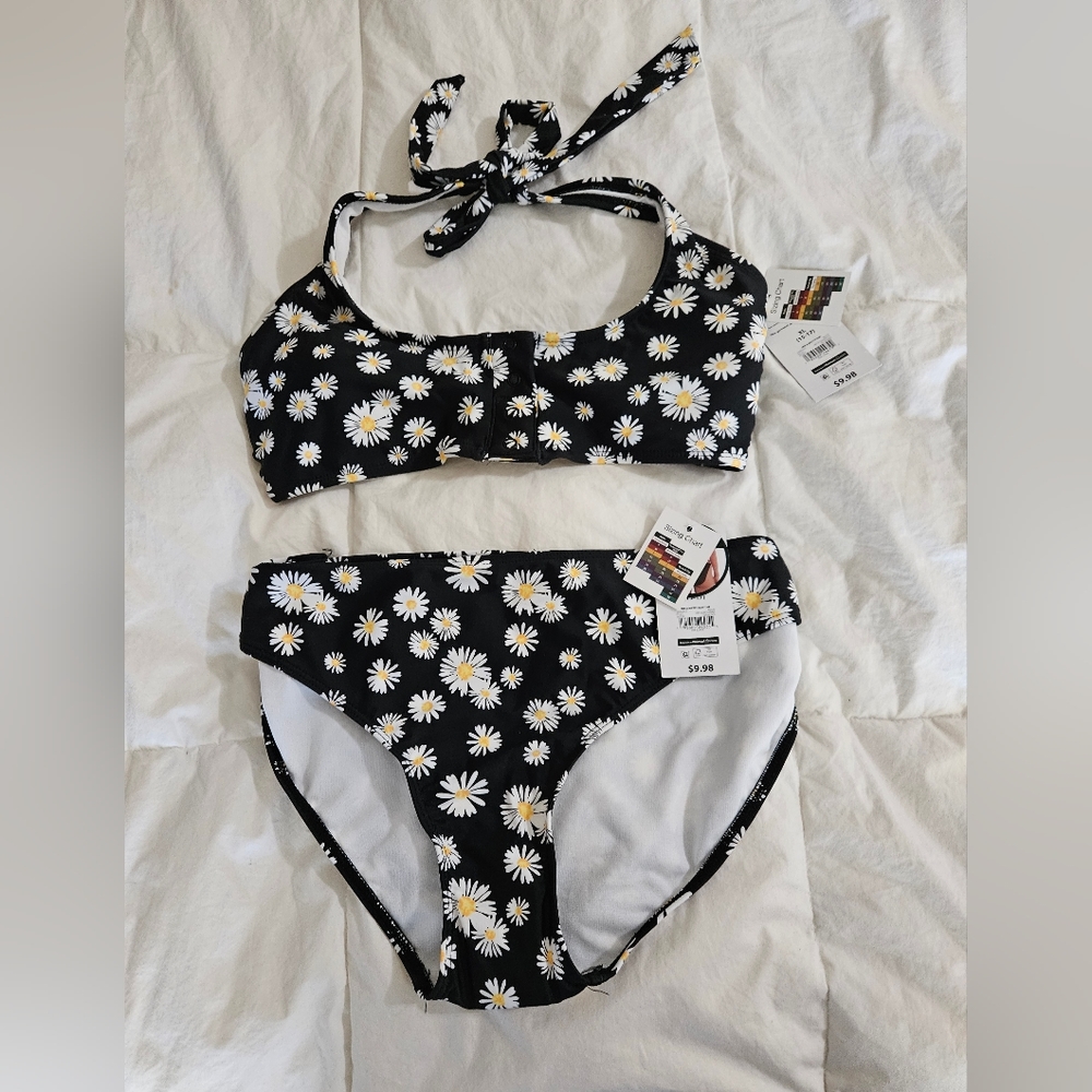 Two piece bathing suit